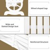2-Person Garden Bench Outdoor Wagon Wheel Porch Bench for Backyard, Patio - 4 of 4