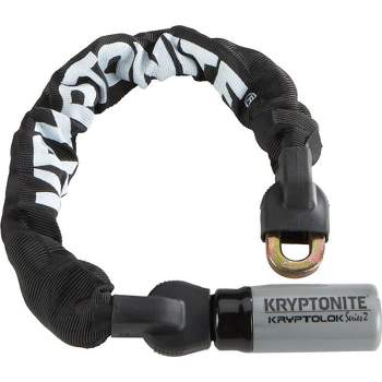 Kryptonite Keeper 411 Chain Lock W/ Keys 4mm X 110cm Black Protective Cover  : Target