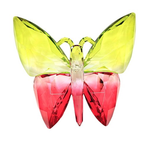 Crystal Expressions 5.0 Inch Butterfly Two Tone Ornament Tree Ornaments ...