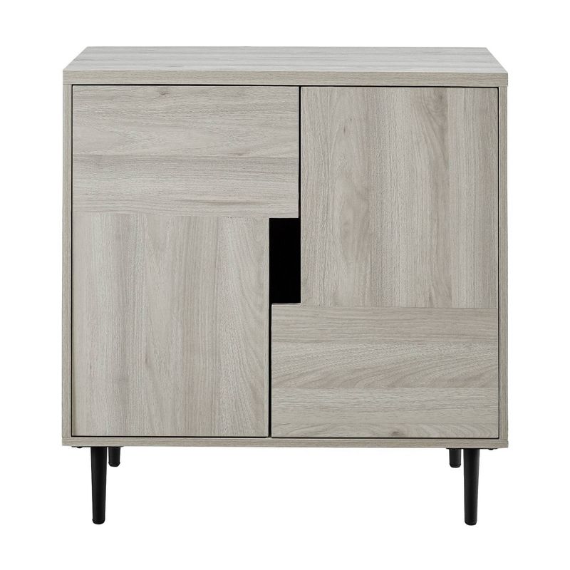 Modern Accent Cabinet with Color Pop Interior - Saracina Home, 6 of 13