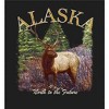 Adventure Society Alaska Crew Neck Long Sleeve Adult Tee - 2 of 2