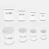 Outshine Co White Farmhouse Nesting Kitchen Canisters - 2 of 4