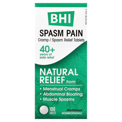 MediNatura BHI, Spasm Pain, 100 Tablets