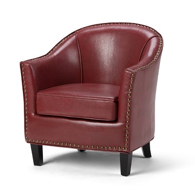 target leather chair