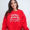 Simply Sage Market Women's Graphic Sweatshirt Football Is My Favorite Season - 2 of 3