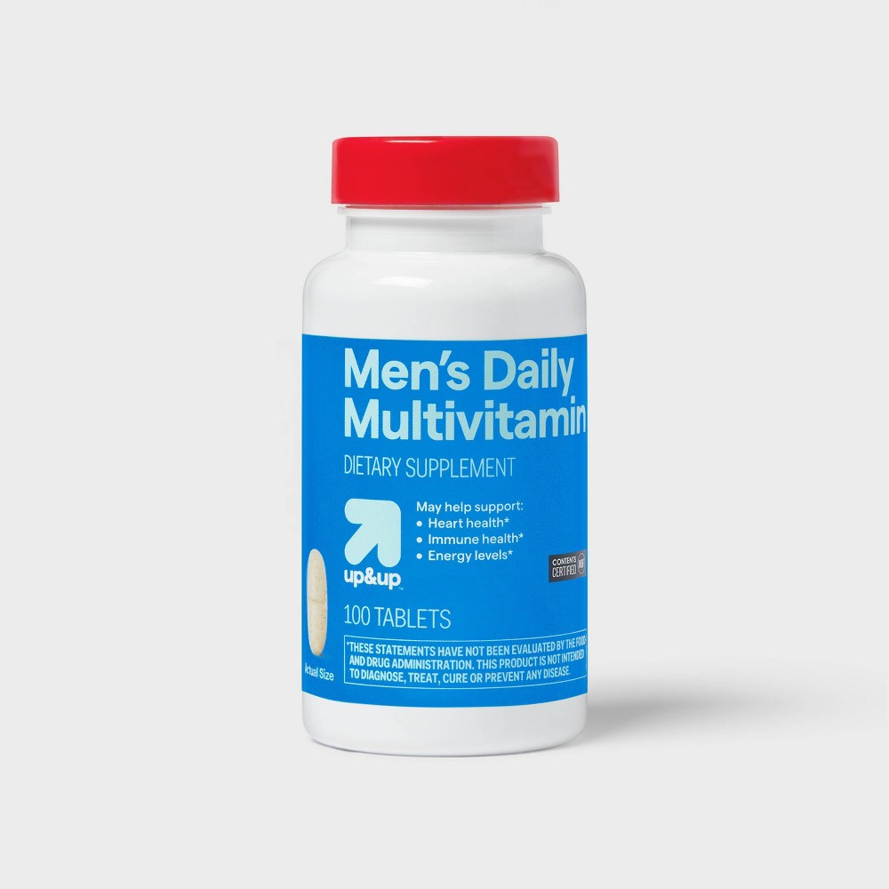 Men's Daily Multivitamin Tablets - 100ct - up&up™
