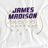 James Madison University Football Play Adult T-Shirt Charcoal - 2 of 4