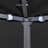 VidaXL Gazebo Top Cover 1 oz/ftÂ² 13.1'x9.8' Gray - 4 of 4