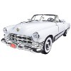 1949 Cadillac Coupe De Ville Convertible White 1/18 Diecast Model Car by Road Signature - 2 of 4