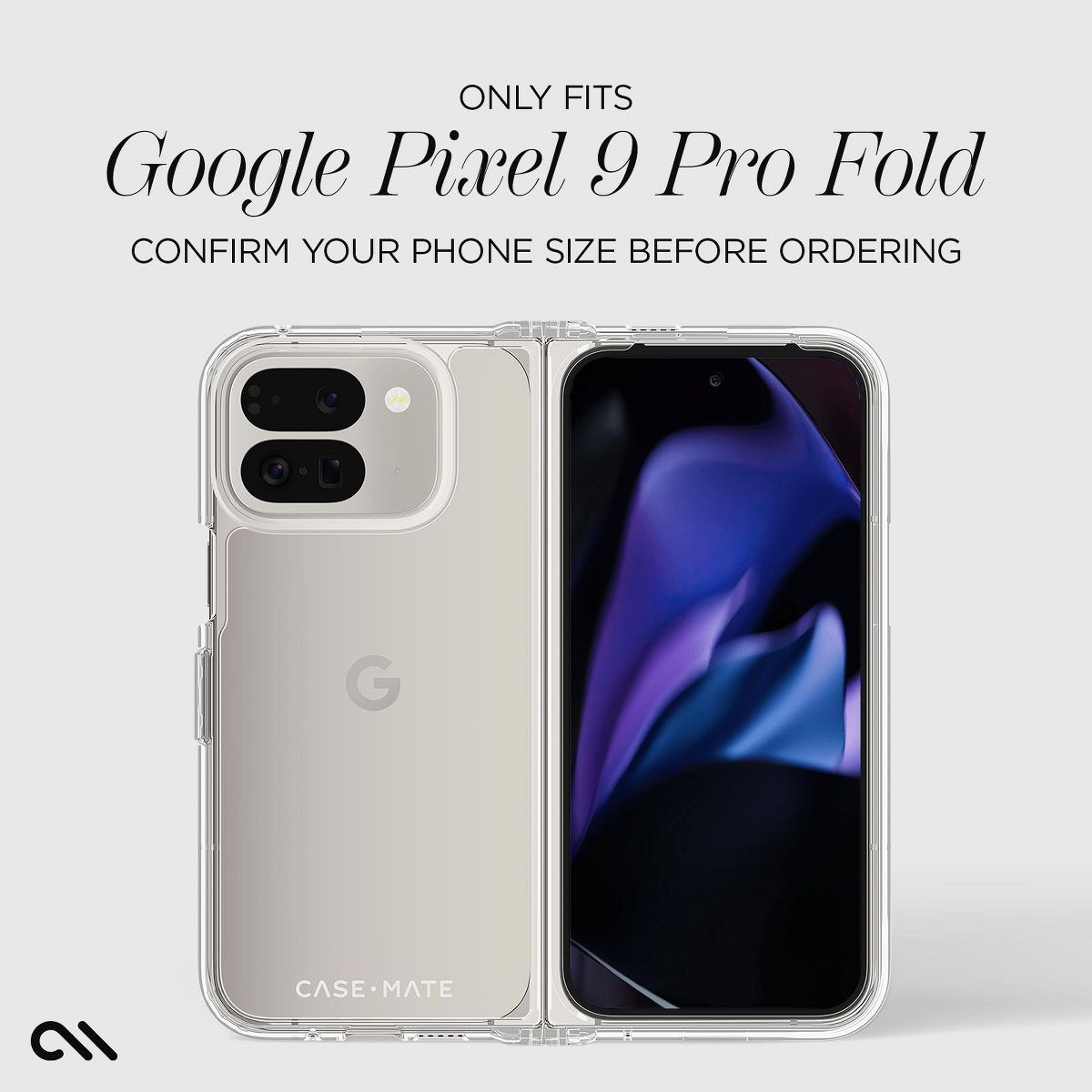 Case-Mate Google Pixel 9 Pro Fold Ultra Glass Screen Protector - thumbnail 6