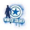 Men's Marvel The Falcon and the Winter Soldier Bucky Spray Paint T-Shirt - 2 of 4