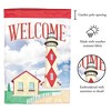 Magnolia Garden Welcome Lighthouse 13 x 18 Inch Polyester Garden Flag - 2 of 2
