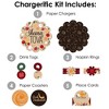 Big Dot of Happiness Rosh Hashanah - Jewish New Year Party Paper Charger and Table Decorations - Chargerific Kit - Place Setting for 8 - 3 of 4