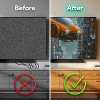 Fosmon Wall Grommets For Cables, TV Wire Hider Kit for Wall Mount TV, Silicone Grommet Wall Plate Pass Throughs with Hole Saw Drill Attachment, White - 3 of 4