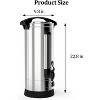 Commercial Coffee Urn with Double Wall Insulation - 4.2 Gallon/16L Capacity, Fast Brewing, Stainless Steel, 100+ Cups, Large Event Use - 2 of 4