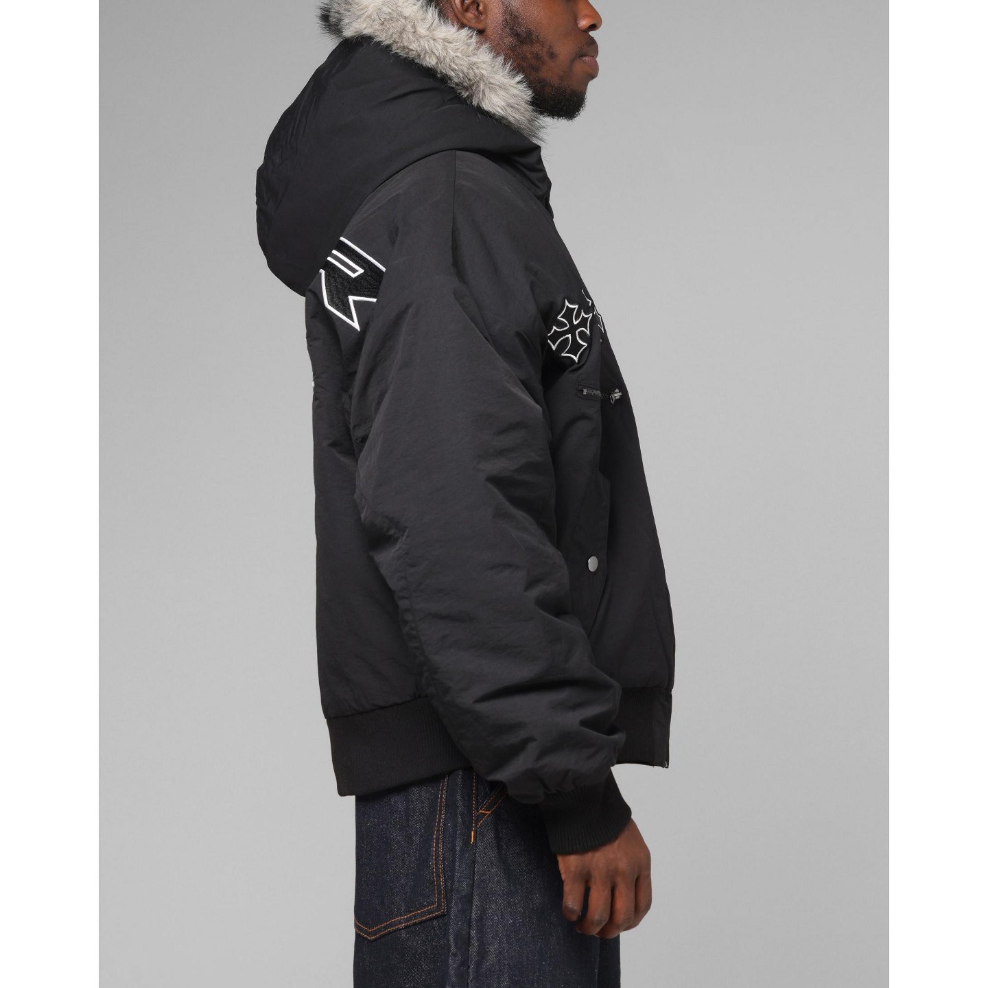Мужская куртка LOITER Siberia Jacket - Black, цвет: Чёрный — фото 4