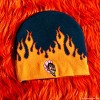Powerpuff Girls Him Flames Navy Skull Beanie - 3 of 4