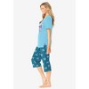 Dreams & Co. 2-Piece Capri PJ Set - 4 of 4
