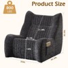 Maliang Bean Bag Chair with Armrests, Oversized Comfy Beanbag Lounge Lazy Floor Sofa for Living Room, Bedroom - 2 of 3