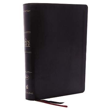 The Kjv, Open Bible, Leathersoft, Black, Red Letter Edition, Comfort ...