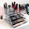 Sorbus Stackable Makeup Storage Set - Style 5 - Clear - image 3 of 4
