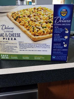 Kraft Deluxe Original Cheddar Mac And Cheese Dinner Family Size - 24oz :  Target