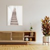 Amanti Art Ascending Santorini Stairs by Bella Eve Wood Framed Wall Art Print - 4 of 4