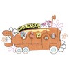 Girl's SpongeBob SquarePants Bikini Bottom Bus Characters T-Shirt - 2 of 4