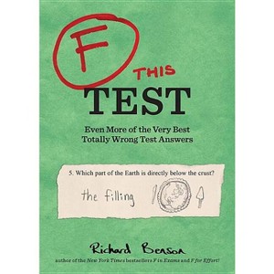 F This Test - by  Richard Benson (Paperback) - 1 of 1