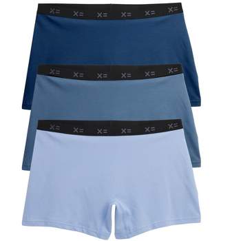 Tomboyx Lightweight 5-pack Boxer Briefs Underwear, 6 Inseam, Cotton  Stretch Comfortable Boy Shorts, (xs-4x) Bluestone X Small : Target