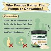 ZEBORA Dog Omega-3 with fish oil, krill & kelp. EPA & DHA support skin, coat, joints & allergies. Reduces itch & shedding - 90 scoops - 3 of 4