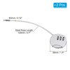 Unique Bargains Outdoor Waterproof 3-Digit Combination Lock with Wire Rope - 2 of 4