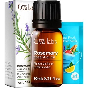 Rosemary Essential Oil 0.34 Fl Oz - Gya Labs  Rosemary Oil for Hair - 1 of 4