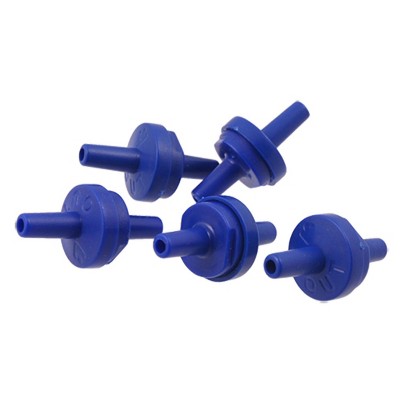 Unique Bargains Plastic Non-Return Aquarium Air Pump Check Valves 5 Pcs