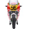 Honda NSR500 WGP500 Motorcycle #56 Red and White with Helmet "Baribari Legend" (1986) OVA 1/12 Model by Autoart - 3 of 4