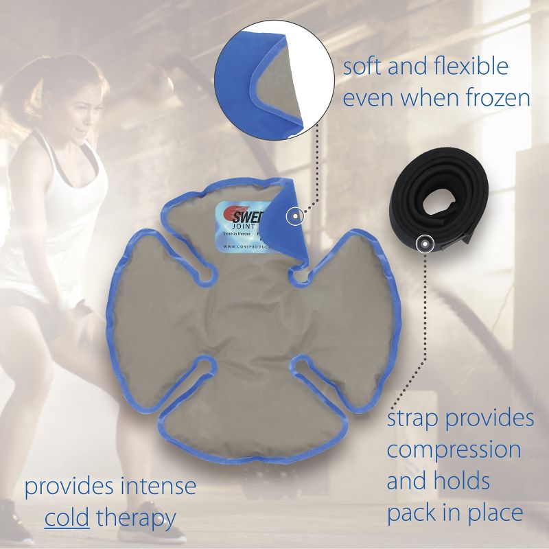 Swede-O Joint Wrap Cold Compression Therapy Pack, 2 of 10