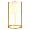 Hampton & Thyme 22" Tall Asymmetric Table Lamp with Fabric Shade - image 3 of 4