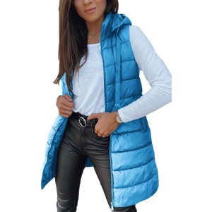 Imily Bela Oversized Hooded Puffer Vest Long Sleeveless Quilted Winter Outerwear for Women - 1 of 4