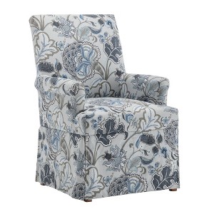 Classic Covered Dining Arm Chair - WOVENBYRD - 1 of 4
