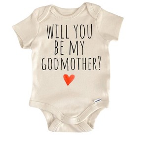 Aunt Auntie Godmother Newborn Baby Onesie® Bodysuit GS1 - 1 of 4