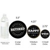 Big Dot of Happiness Happy Retirement - Retirement Party Giant Circle Confetti - Party Decorations - Large Confetti 27 Count - 3 of 4