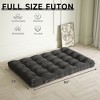 Floor Mattress Futon Mattress, Tatami Mat Sleeping Pad Foldable Roll Up Mat, Sofa Couch Bed, Full - 4 of 4