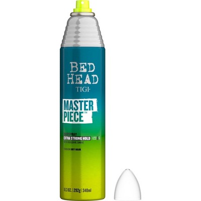 TIGI Bed Head Masterpiece Extra Strong Hold with Massive Shine Hairspray Aerosol - 10.3oz