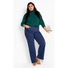 Women's Plus Size Untamed Sweater - teal | CITY CHIC - 2 of 4