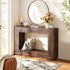 NicBex 33.85" H Wood Console Table with Open Storage Shelf Sofa Table for Entryway Living Room - 4 of 4