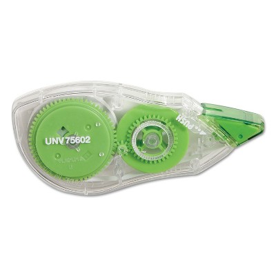 Universal Correction Tape with Two-Way Dispenser Non-Refillable 1/5" x 315" 2/Pack 75602