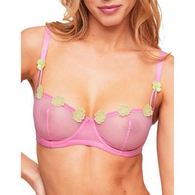 Adore Me Women's Lidia Plunge Bra 30D / Deauville Mauve Beige.