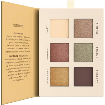 bareMinerals Mineralist Pressed Eyeshadow Palette - Sunlit - 0.4oz - Ulta Beauty