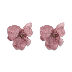 Unique Bargains Women's Elegant Flower Hair Clip 2 Pcs - 1 of 4