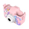 Contixo Kids Digital Camera, 1080p HD, Dual Lens, 4x Zoom, Games, Ages 3-8 - Pink Unicorn - 4 of 4